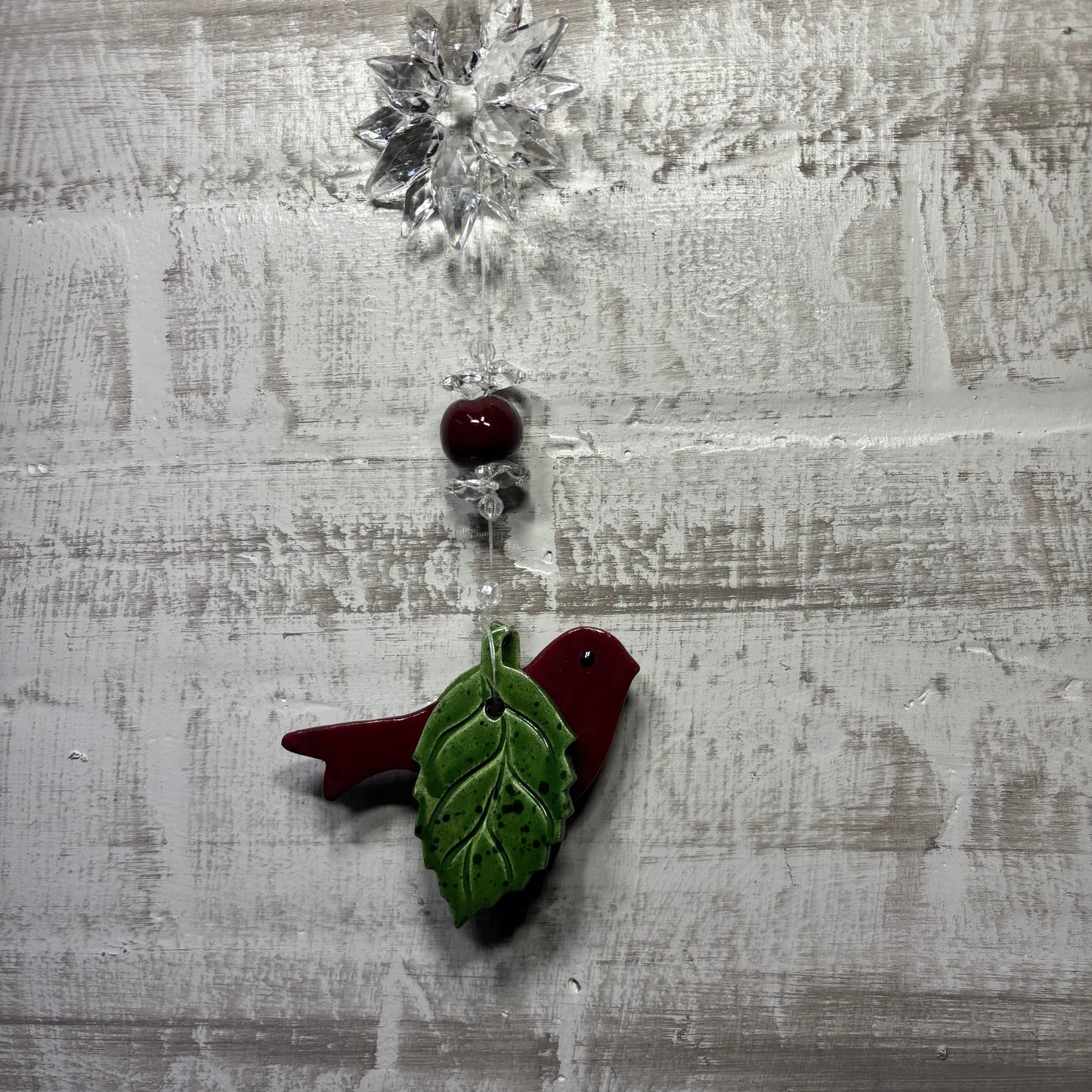 Ceramic Bird Wind Chime