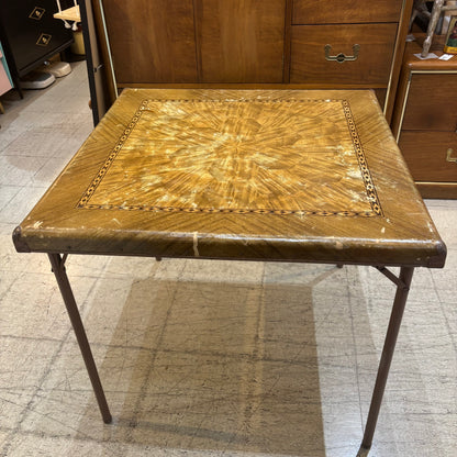 Vintage Samson Folding Card Table