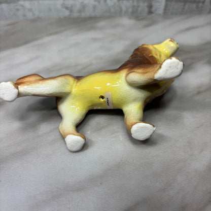 Vintage Porcelain Lion Figurine