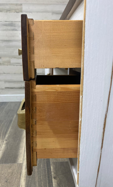 Mid Century Modern White Desk