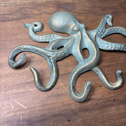 Nautical Octopus Wall Hook