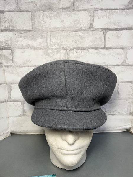 Gray Wool Cadet Cap