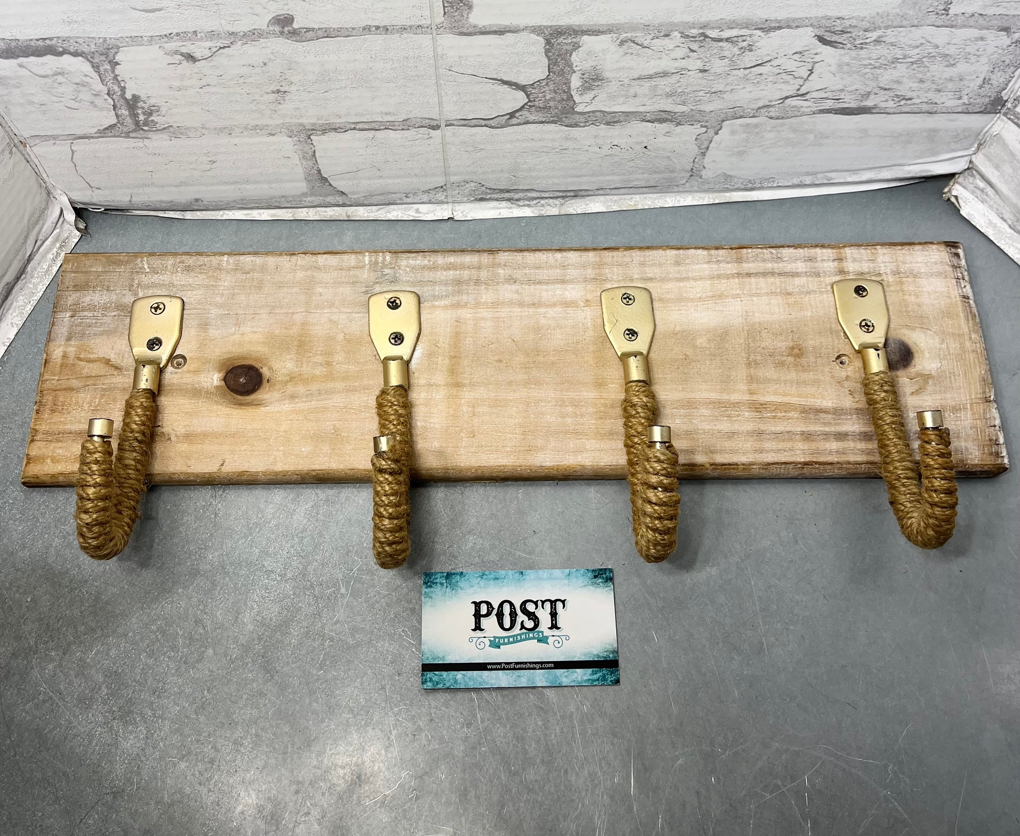 Nautical Wall Hanging Coat Rack