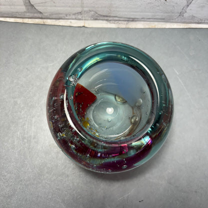 Blown Art Glass Bud Vase