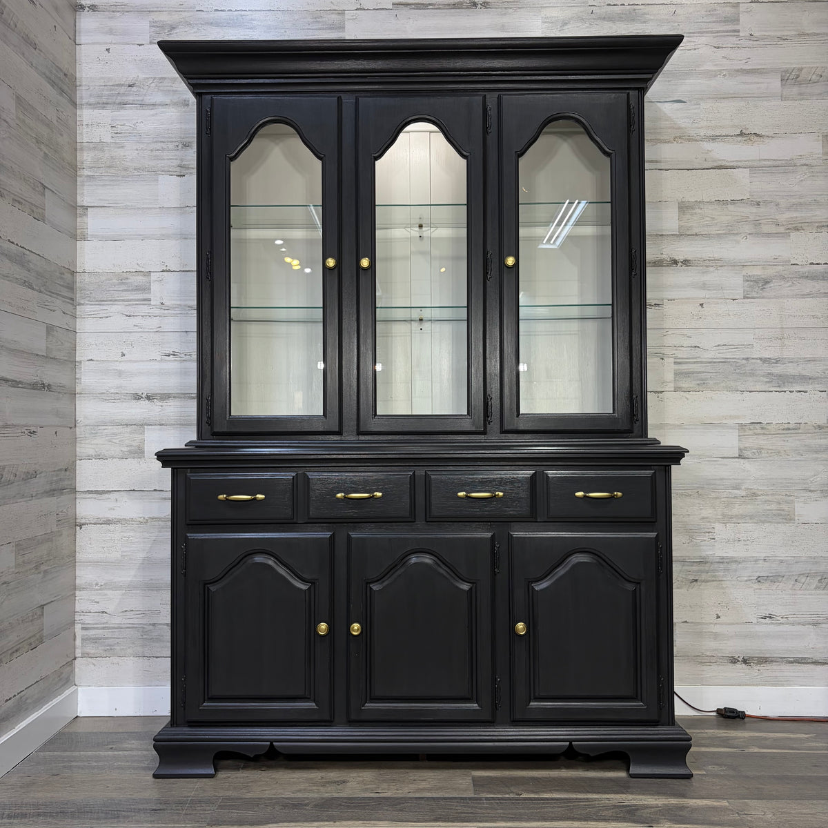 Black Kincaid China Hutch