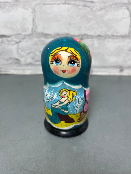 Mermaid Treasure Matreshka Nesting Dolls