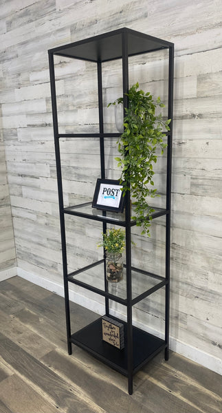 IKEA Glass Shelving Plant Stand Shelf