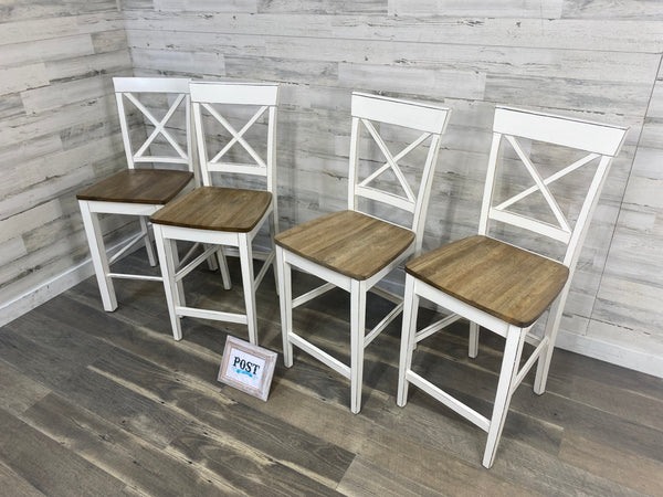 Set Of 4 Bar/ Pub Height Chairs