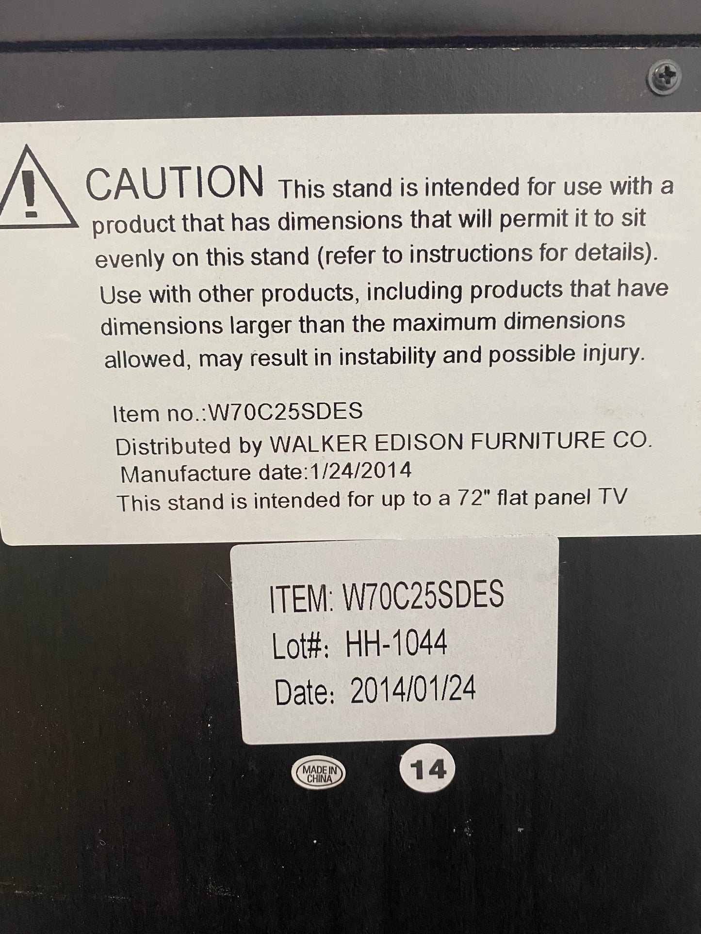 Dark Wood Tv Stand #2