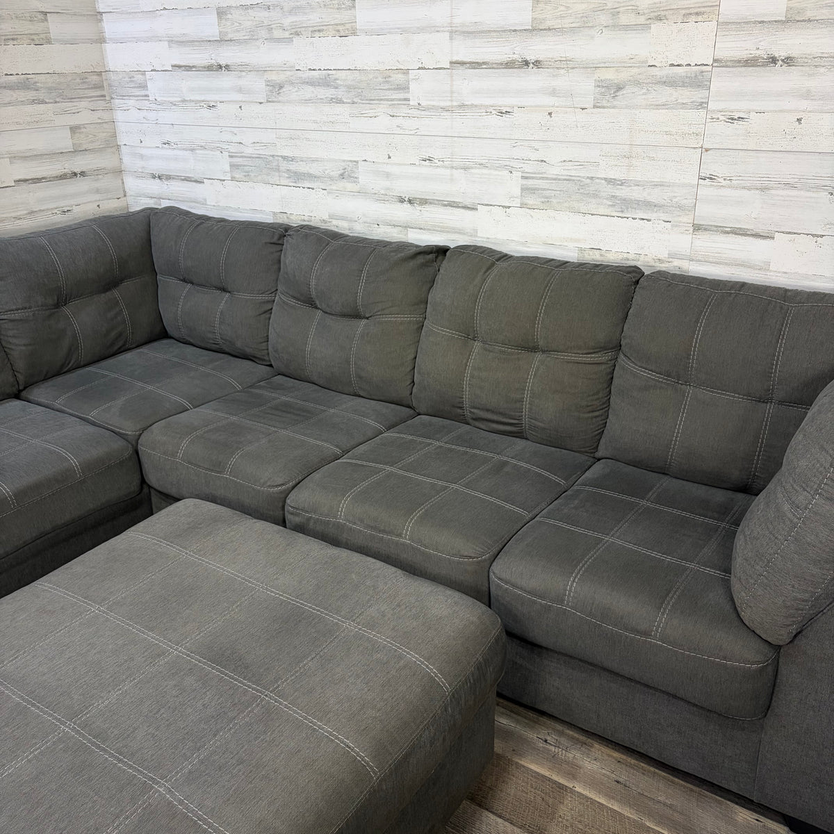 Gray 3pc Ashley Sectional Couch