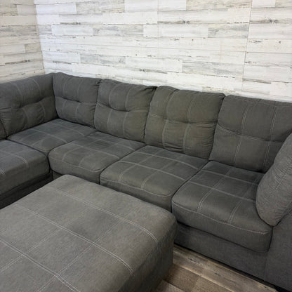 Gray 3pc Ashley Sectional Couch