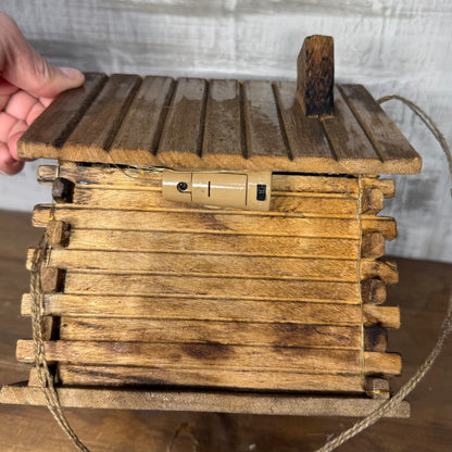 Western Log Cabin Bird House