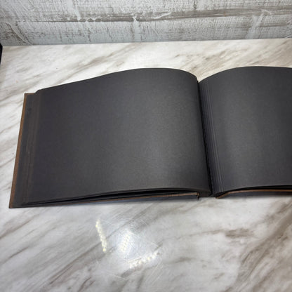 Mid Century Leather Photo Album