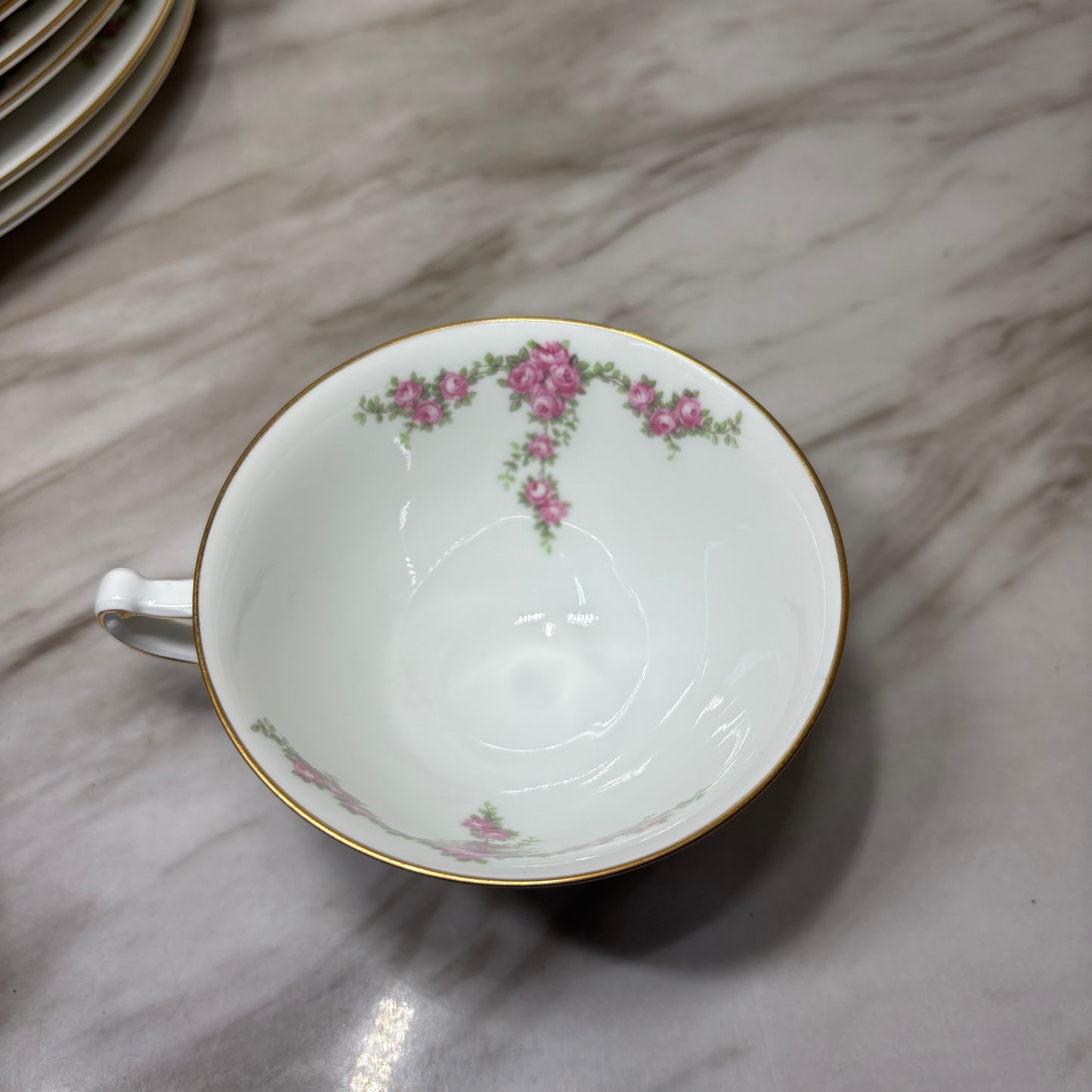 Vintage Rosalinda Heinrich (H&Co) Selb Bavaria Porcelain Dinnerware China Set