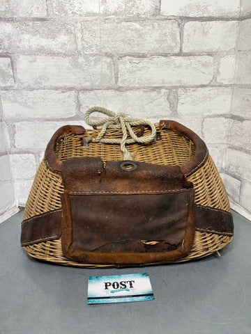 Vintage Fishing Decorative Basket