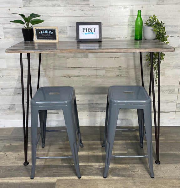 Rustic Bar Table Set