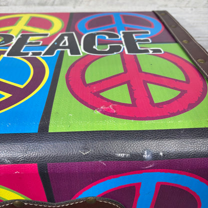 Peace Sign Keepsake Chest *No Latch*