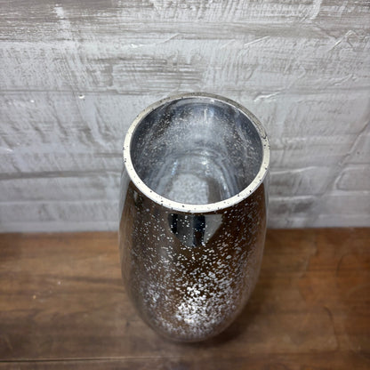 Speckled Mirror Glass Vase