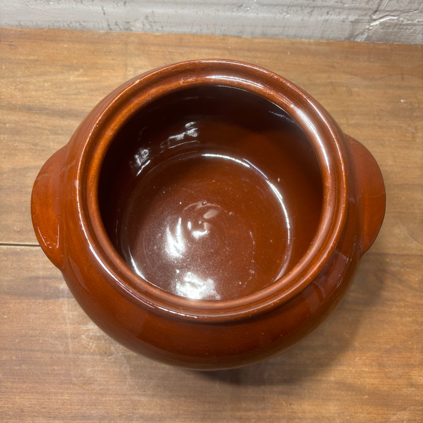 Vintage Oven Ware #76 Brown Pottery