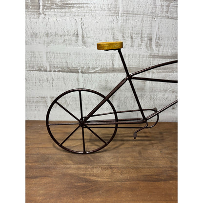 Metal Bicycle Statue