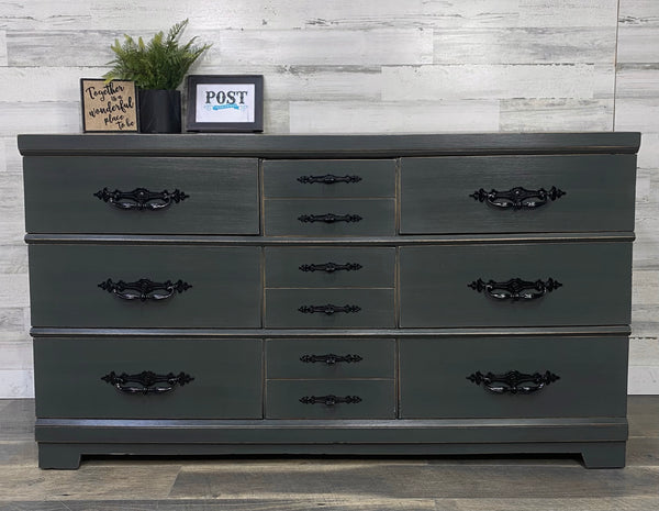 Dark Gray Dresser/ Buffet