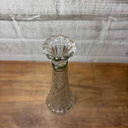 Glass Starburst Design Vase