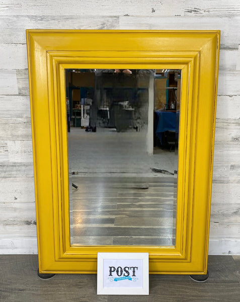 Large Yellow Mirror