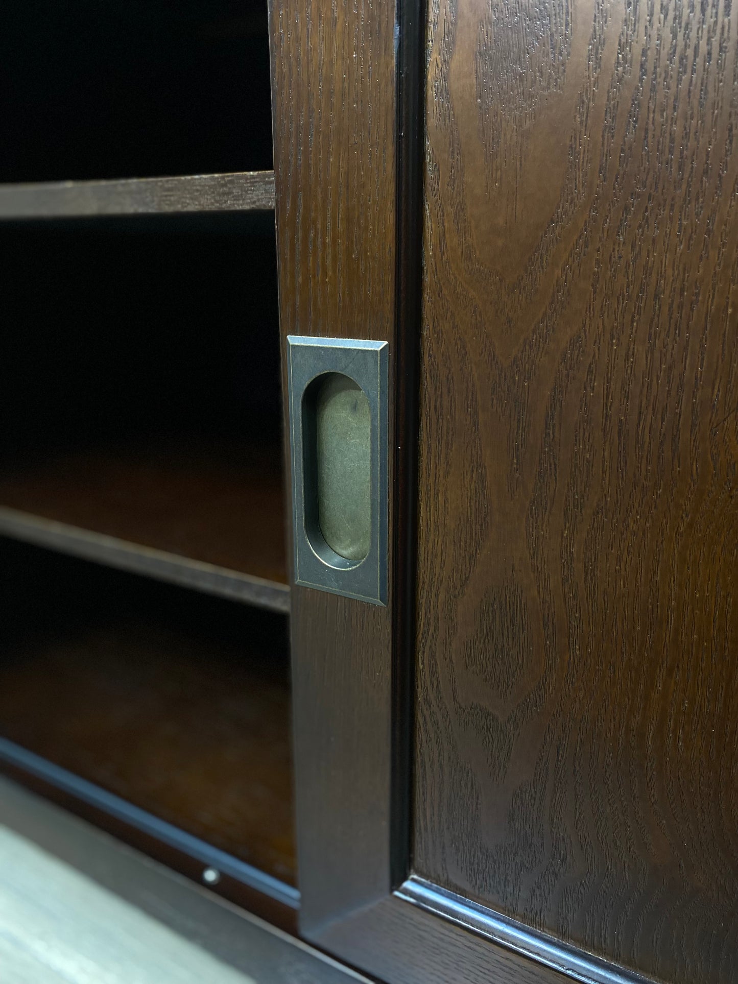 Dark Wood Tv Stand #2