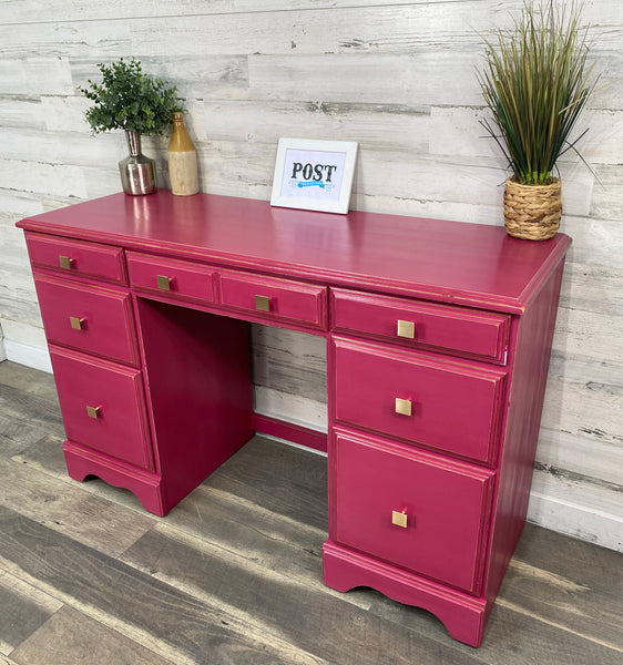 Hot Pink Barbie Desk