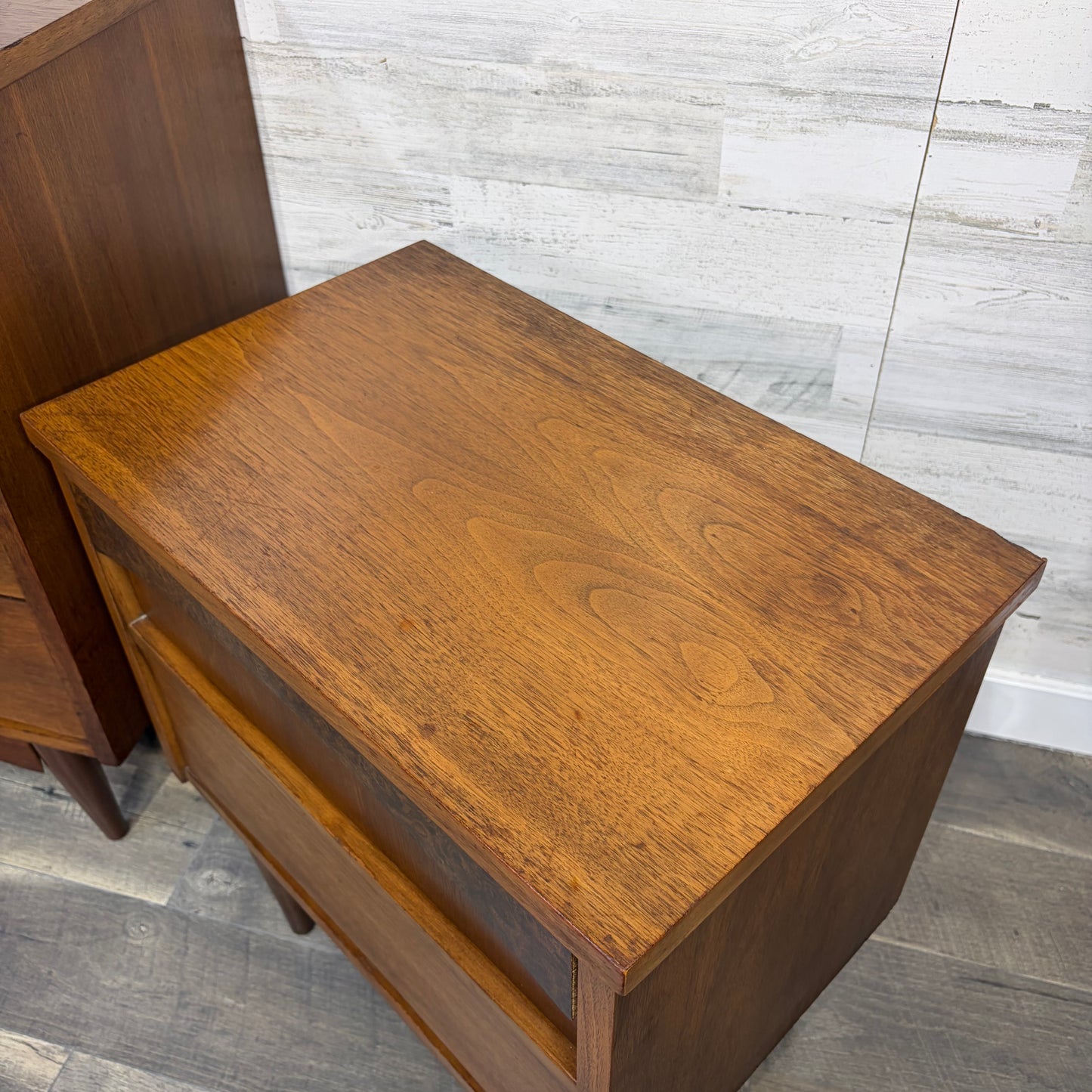 Mid Century Dresser & Nightstand Set