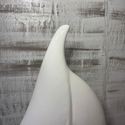 Vintage White Ceramic Nautical Sail Boat