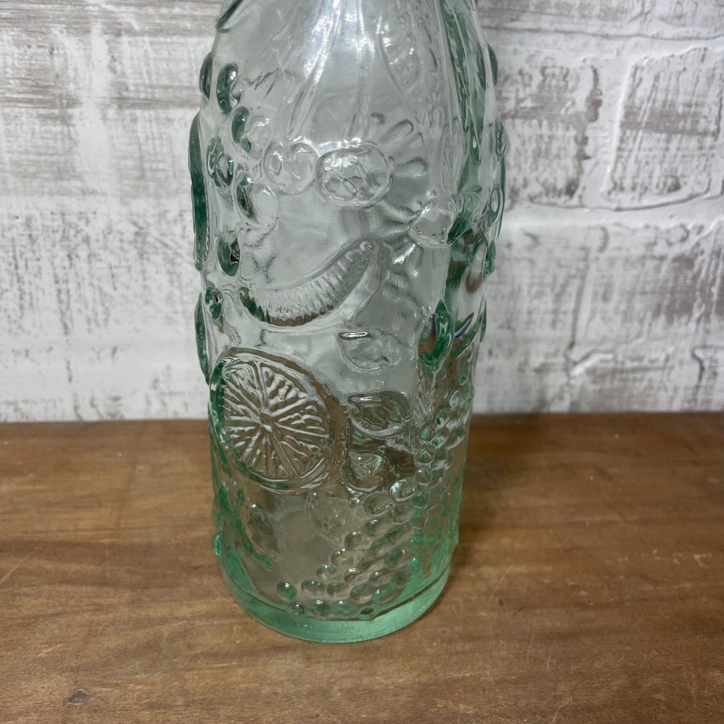 Glass Fruit Bottle/ Vase