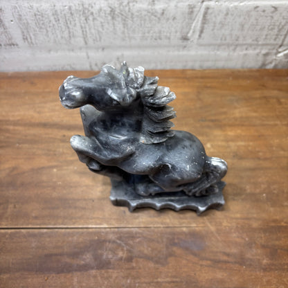 Vintage Carved Horse Statue Sculptures & Statue