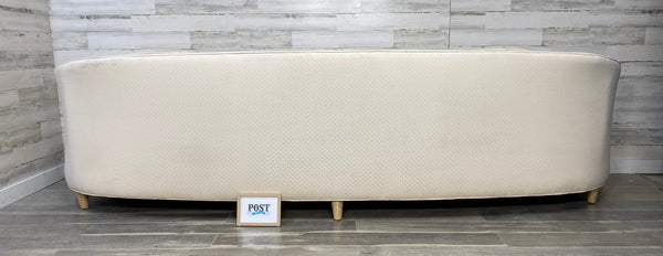 Mid Century Curved Sofa Couch