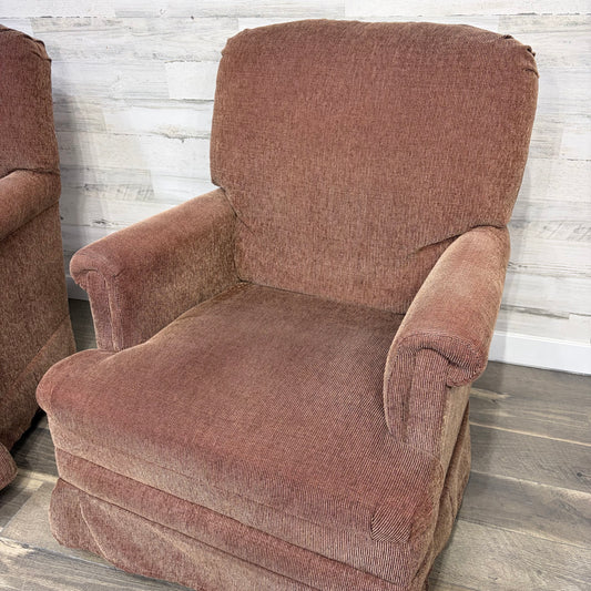 Set Of 2 Vintage Rocking/Swivel Chairs