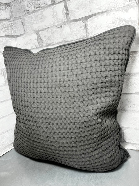 Gray Throw Pillow