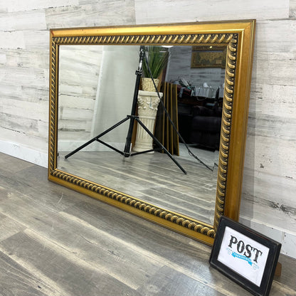 Large Gold Frame Mirror