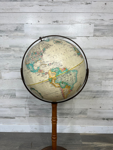 Vintage Replogle 16” Diameter World Classic Series Stand Up Globe