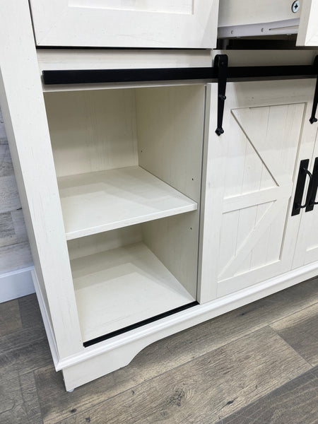 Farmhouse White Hutch