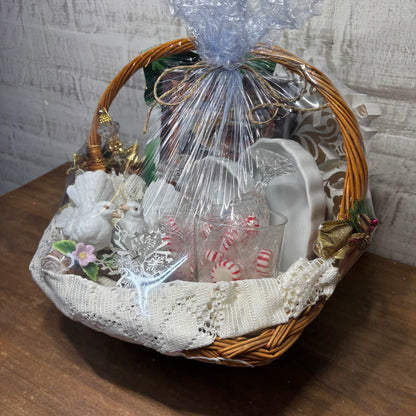 Dove Theme Gift Basket