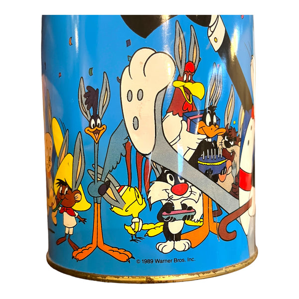 Vintage Happy Birthday Bugs Bunny Brachs Candy 1989 Tin