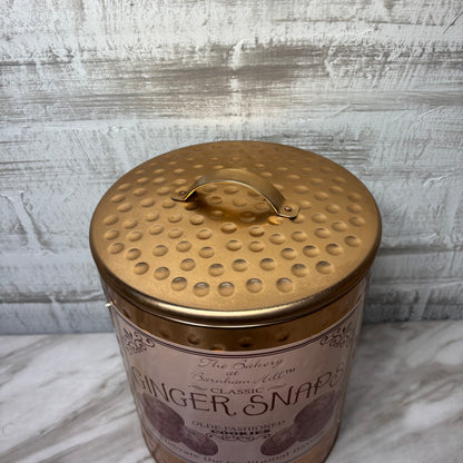 The Bakery At Barnham Hill Classic Ginger Snap Copper Tin