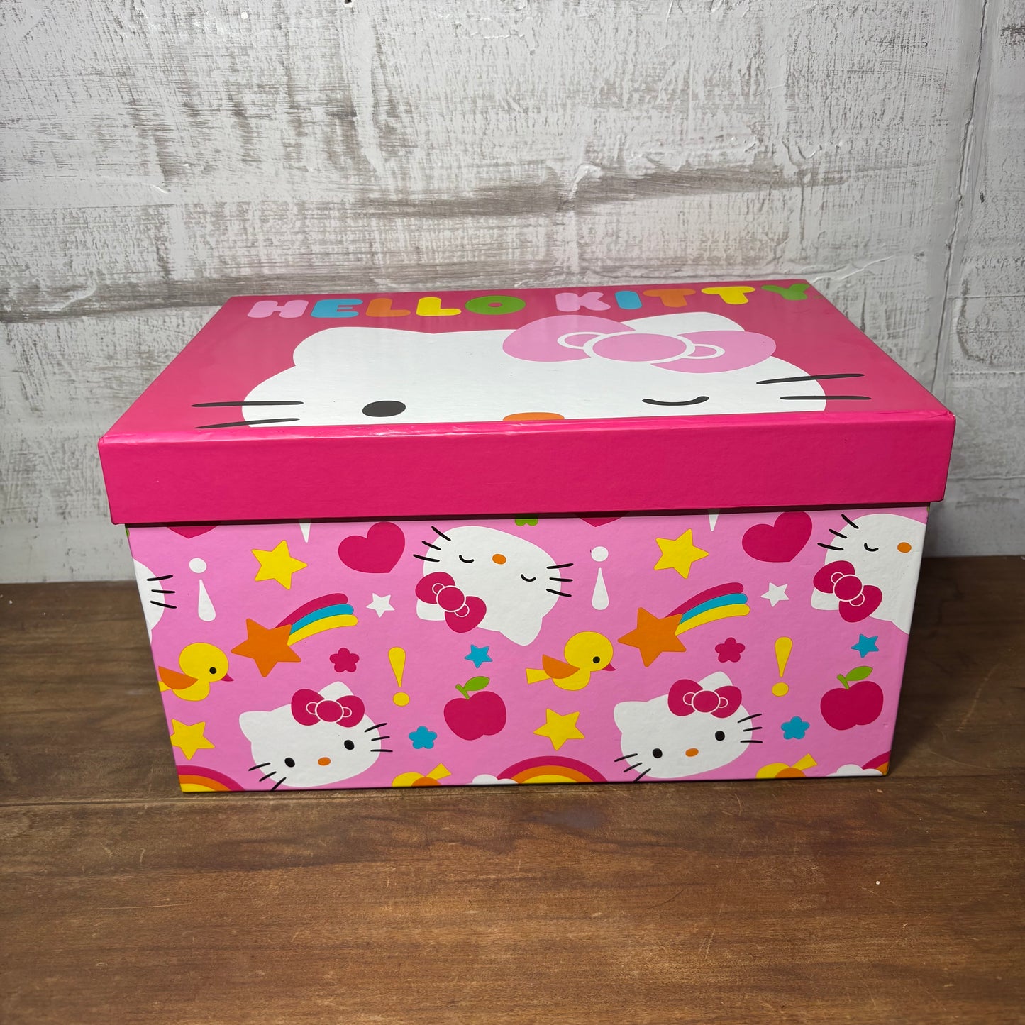 Pink Hello Kitty Storage Box