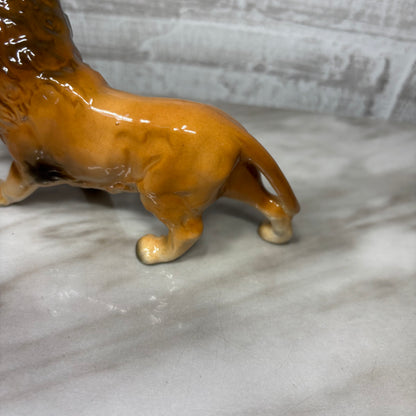 Vintage Porcelain Lion Figurine