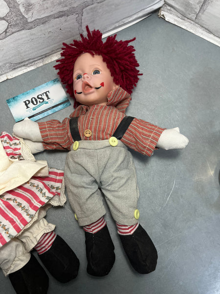 Raggedy Ann and Andy Broadway Collection Doll Set