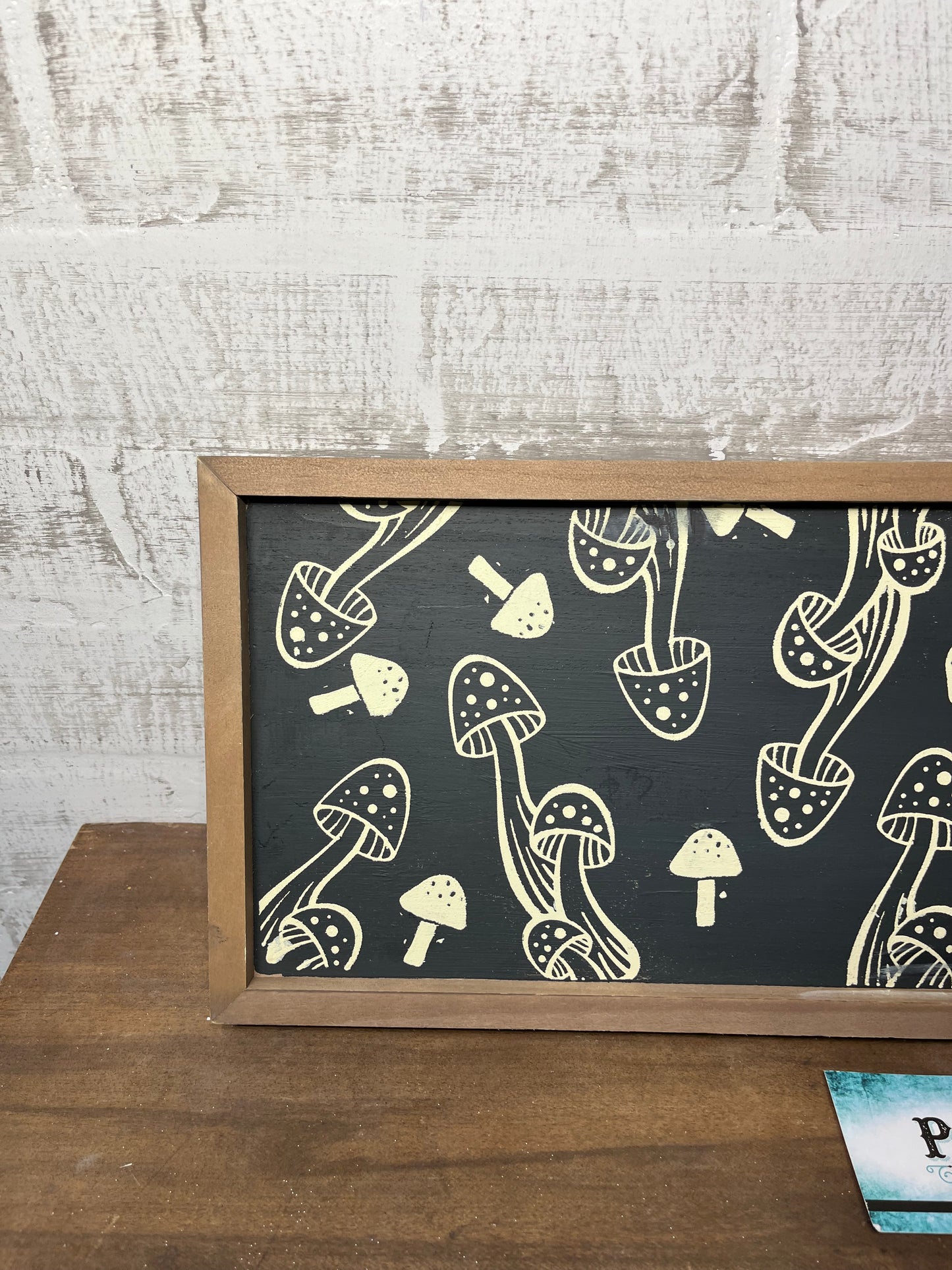 Reversible Mushroom/ Leaf Wall Decor