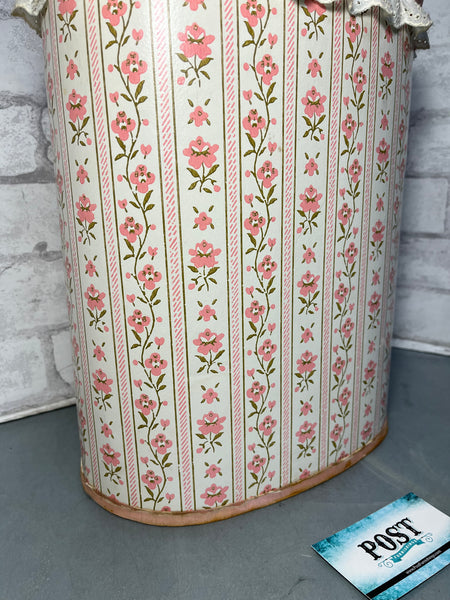 Vintage Floral Harvell Waste Basket