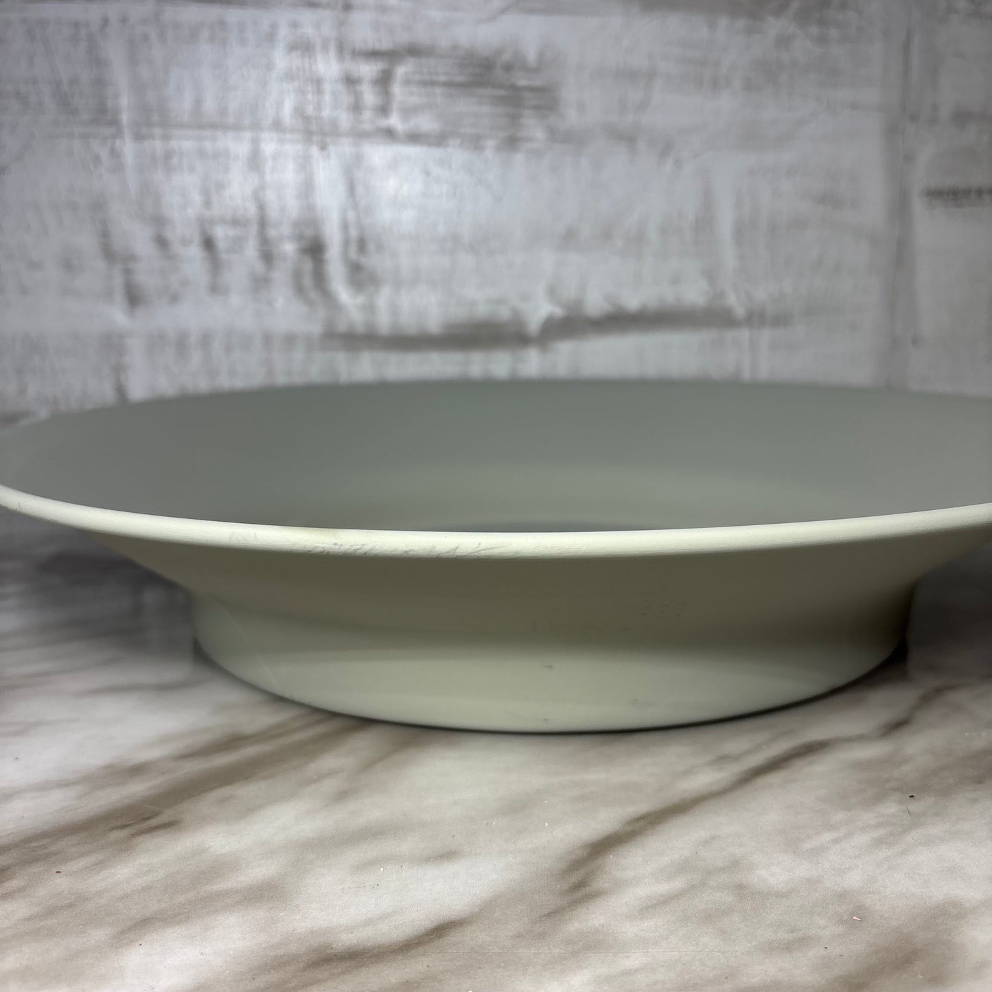 Gray Metal Bowl/ Tray