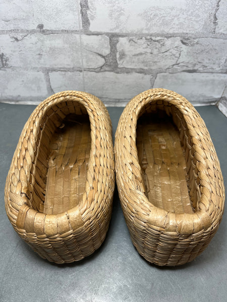 Vintage Asian Rice Farmer Shoes