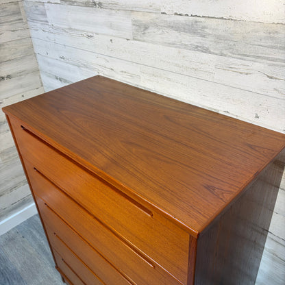 Mid Century Danish Teak Dresser